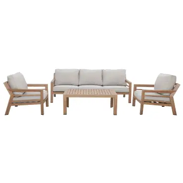 New York 3-Seat Aluminium Sofa Set | Garden Furniture Spain