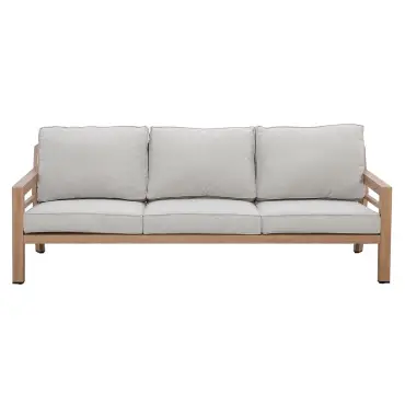 New York 3 Seat Aluminium Sofa Set
