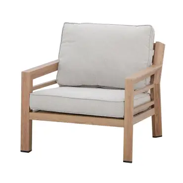 New York 3 Seat Aluminium Sofa Set