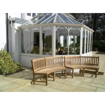 Contour Bench Certified Teak