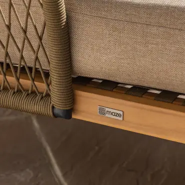 Bali Rope Weave Double Sunlounger Set