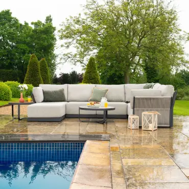 Jude Rope Right Handed Large Corner Chaise Sofa