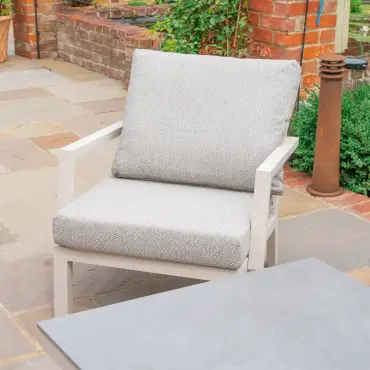 Vogue Corner Sofa Set – Rising Table, Armchair & Bench