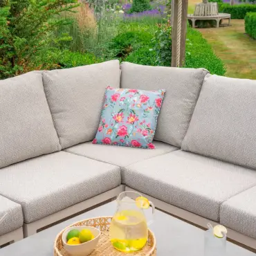 Vogue Corner Sofa Set - Rising Table, Armchair & Bench