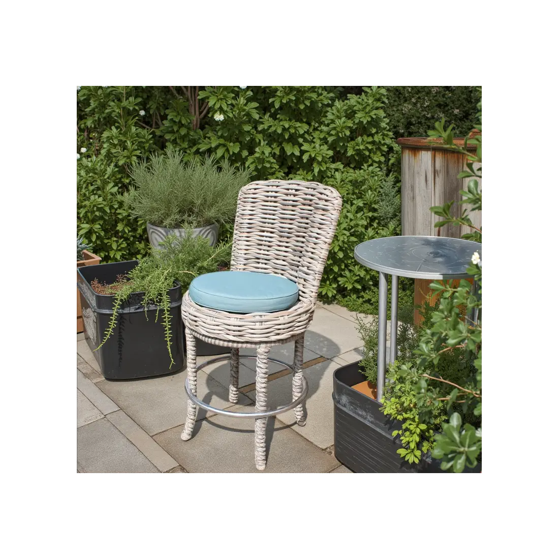 Fiji Swivel Bar Chair