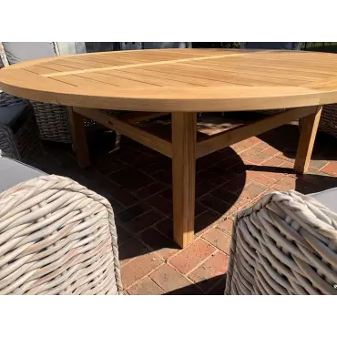 Fiji 8-Chair Dining Set with Malvern 2.1m Table