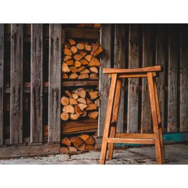 Reclaimed Teak Bar Stoolx X4