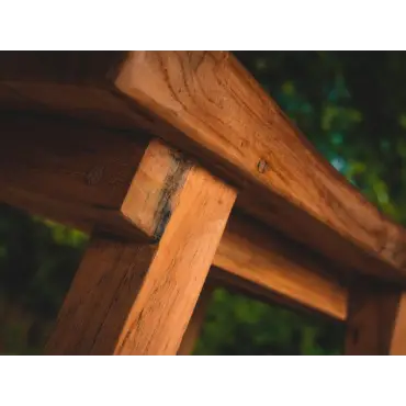 Reclaimed Teak Bar Stoolx X4