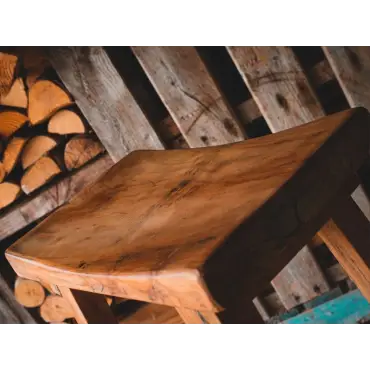 Reclaimed Teak Bar Stoolx X4