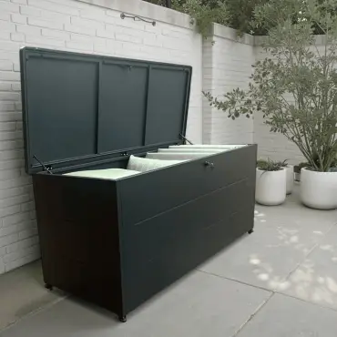 Anthracite Cushion Storage Box