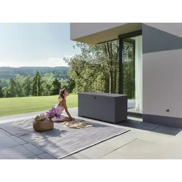 Anthracite Cushion Storage Box