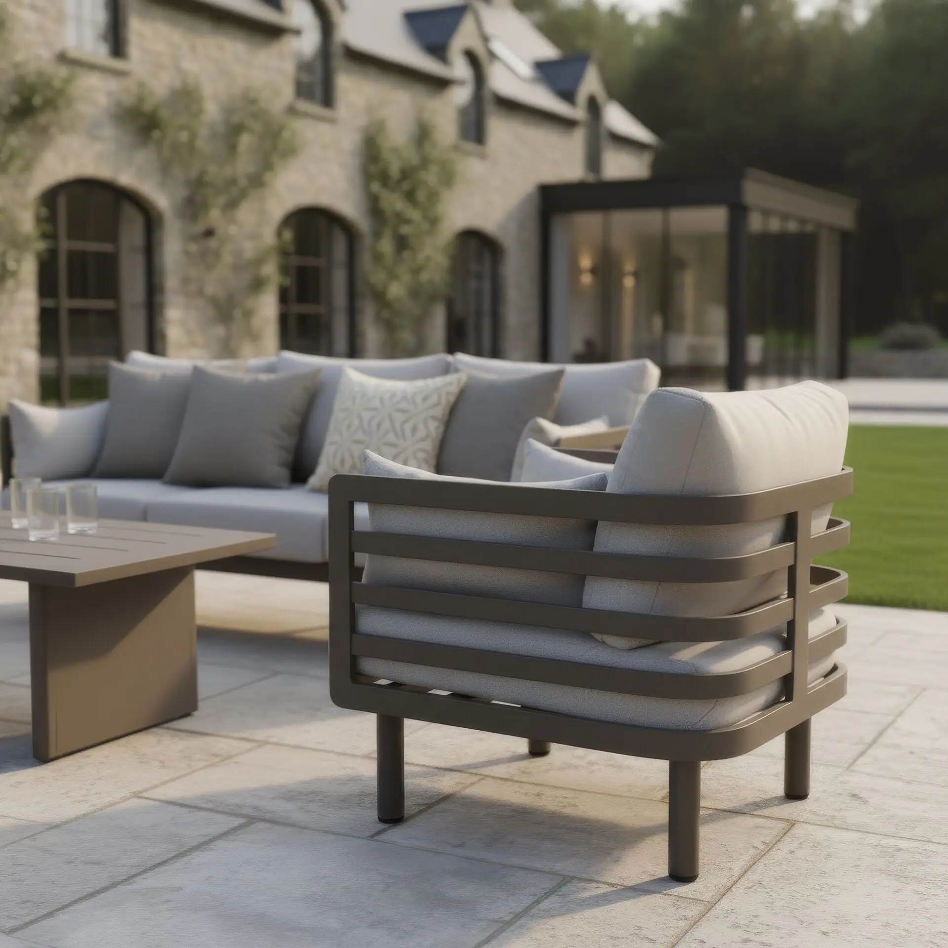Metro Aluminium Garden Lounge Set
