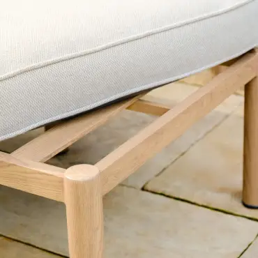 Burford 3 Seat Aluminium Sofa Rising Table Set