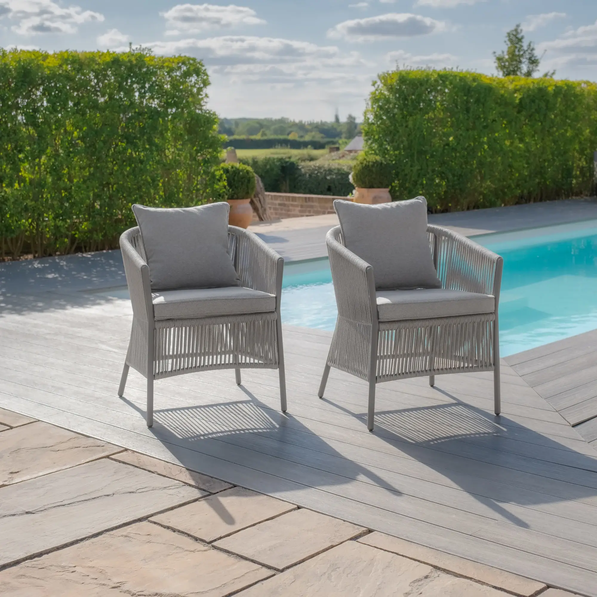 Maldives Extending 6 - 10 Seat Rectangular Jakarta Dining Table Set