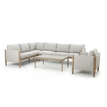 Burford Large Corner Sofa & Armchair