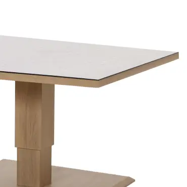 Burford Small Aluminium Rising Table Corner Set