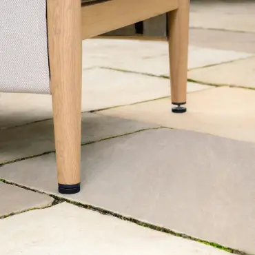 Burford Large Aluminium Rising Table Corner Set