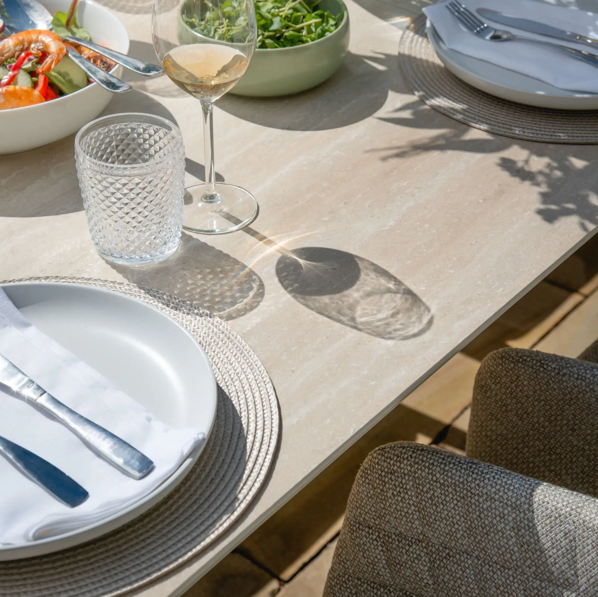 Ambition 8-12 Seat Maxim Extending Dining Set