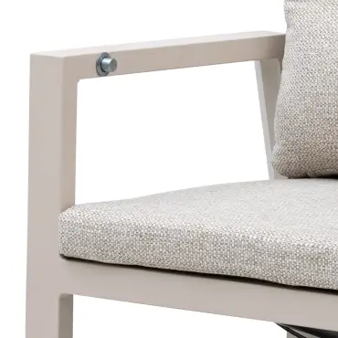 Valencia High Back Reclining 3 seat sofa dining set