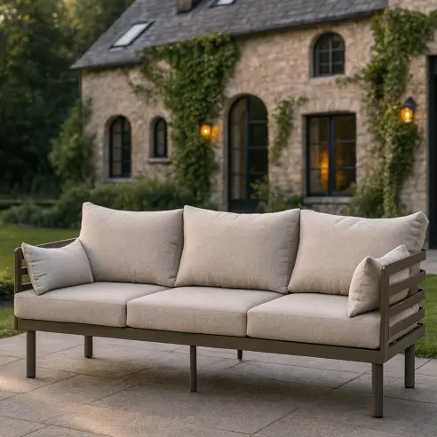 Metro Aluminium 3 Seat Sofa Metro Aluminium 3 Seat Sofa