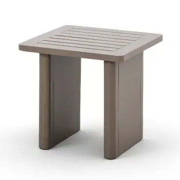 Metro Aluminium Square Side Table