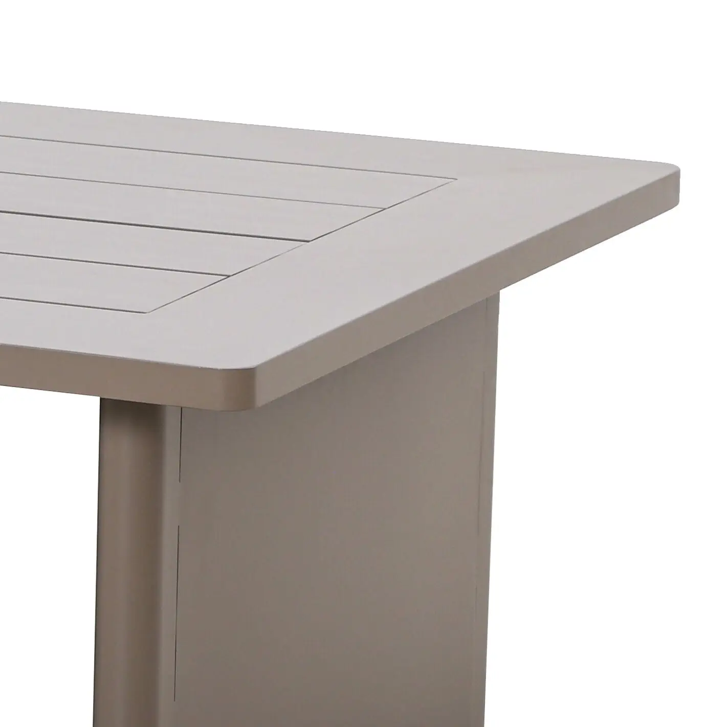 Metro Aluminium Square Side Table