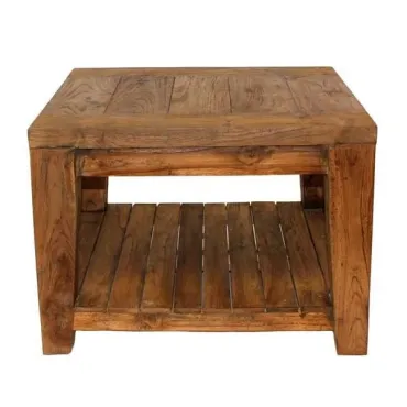 York Reclaimed Teak Side Table