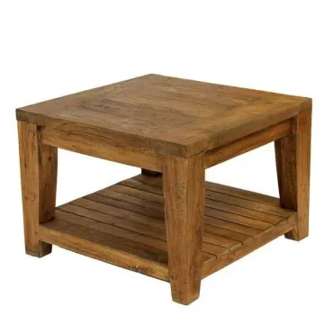 York Reclaimed Teak Side Table
