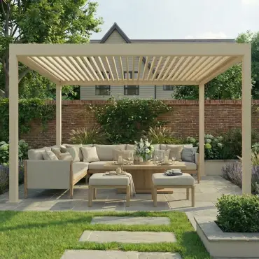 Jupiter 3m x 4m Aluminium Pergola Frame
