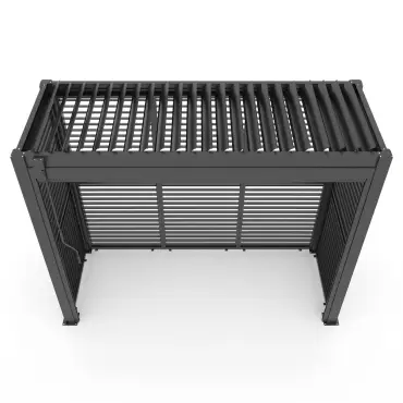 Como Freestanding BBQ Shelter 1