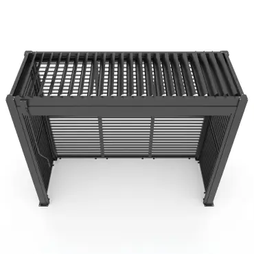 Como Freestanding BBQ Shelter 1