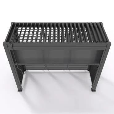 Como Freestanding BBQ Shelter 1