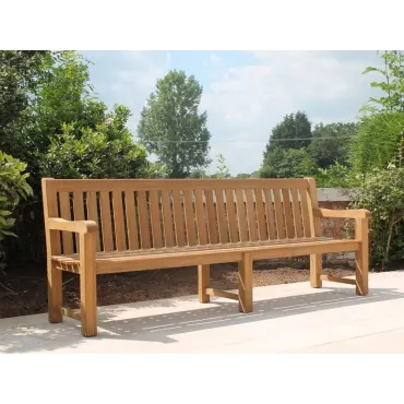 Britannia Teak Bench 240cm