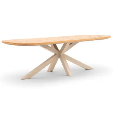 Sicily 8 Seat Rectangular Teak Dining Table