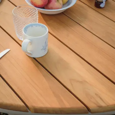 Sicily 6 Seat Round Teak Dining Table