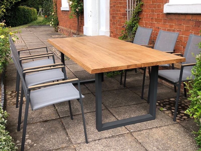 Edge Marbella 6 Dining Set - Certified Teak