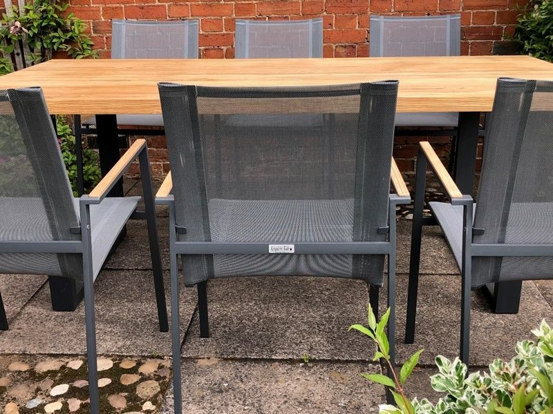 Edge Marbella 6 Dining Set - Certified Teak