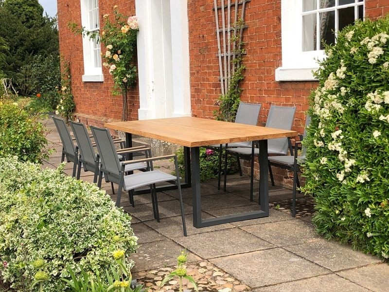 Edge Marbella 6 Dining Set - Certified Teak
