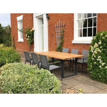 Edge Marbella 6 Dining Set - Certified Teak