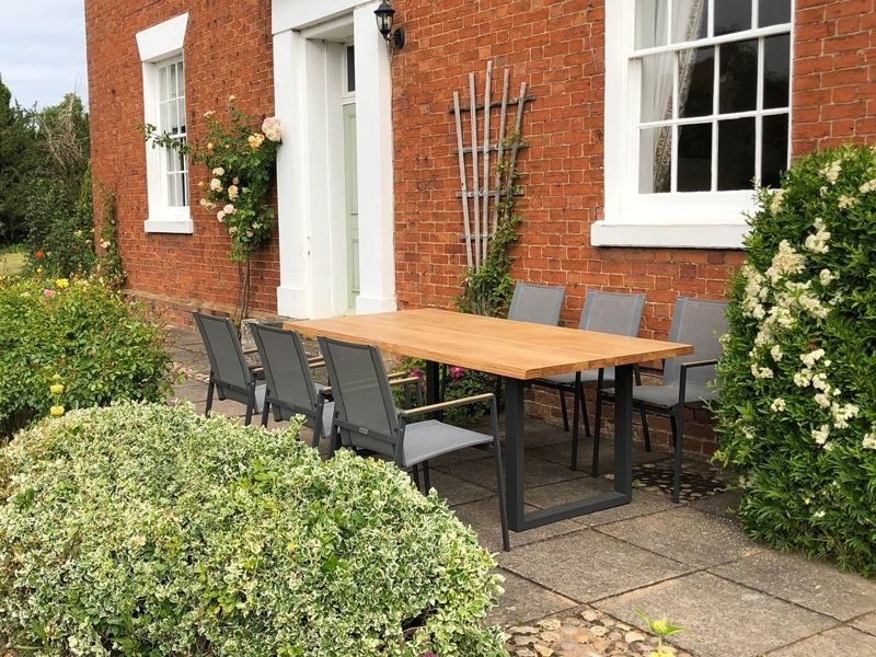 Edge Marbella 6 Dining Set - Certified Teak