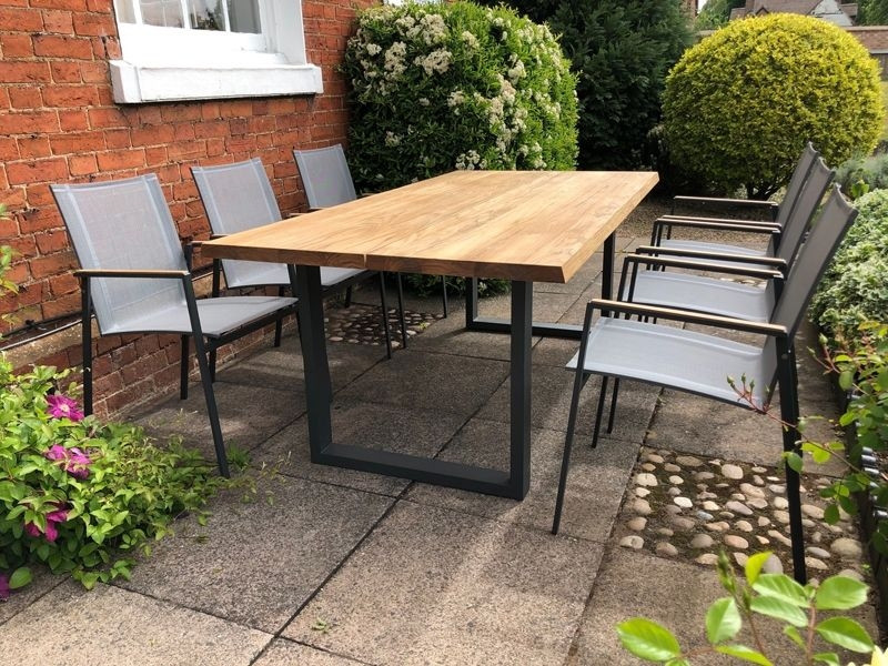 Edge Marbella 6 Dining Set - Certified Teak
