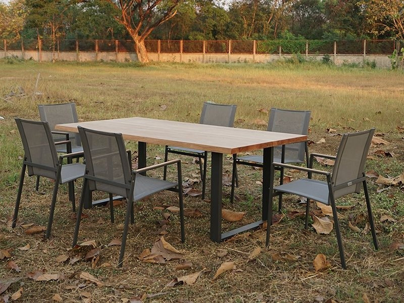 Edge Marbella 6 Dining Set - Certified Teak