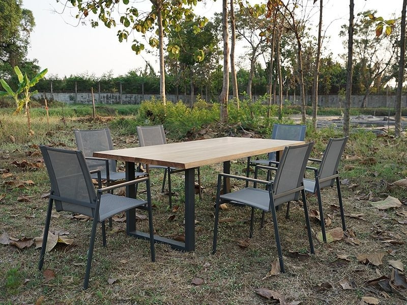 Edge Marbella 6 Dining Set - Certified Teak