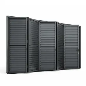 Eden Pergola 4M Bi Folding Louvre Door