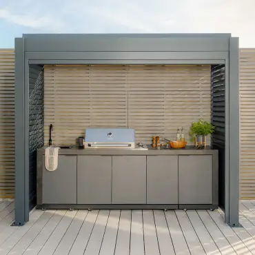 Eden Aluminium BBQ Shelter 3m x 1.4m