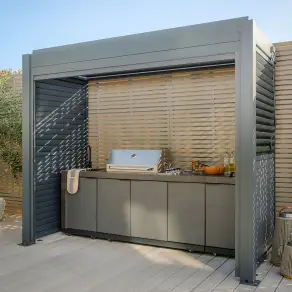 Eden Aluminium BBQ Shelter 3m x 1.4m