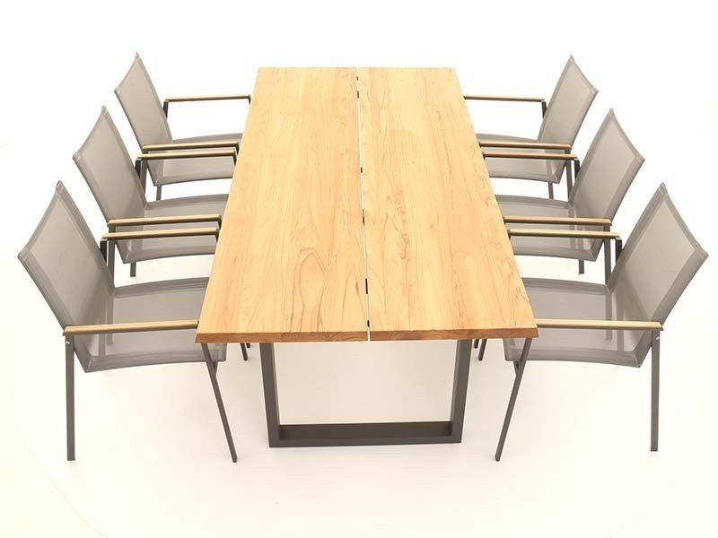 Edge Marbella 6 Dining Set - Certified Teak