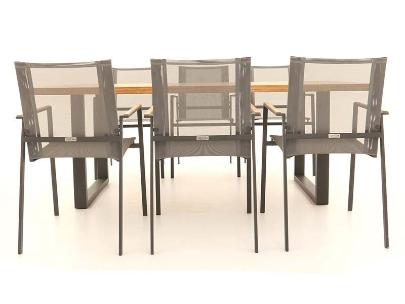 Edge Marbella 6 Dining Set - Certified Teak