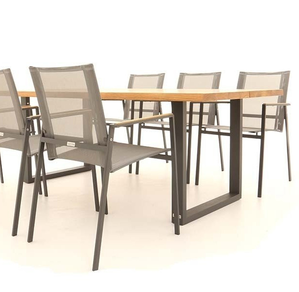 Edge Marbella 6 Dining Set - Certified Teak
