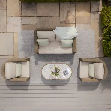 Winchester 2 Seat Rattan Sofa Set